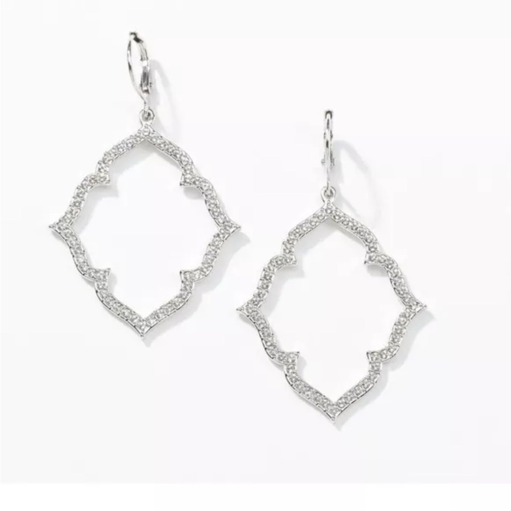 NEW! Touchstone Crystal Frame of Mind Earrings